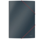 Teczka kartonowa z gumką, A4, szara 30020089