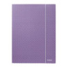 Teczka kartonowa z gumką Colour`Breeze A4 lawendowa 628495 ESSELTE