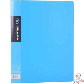 Album ofertowy A4 30 koszulek RIO niebieski 5033 BLUE DELI