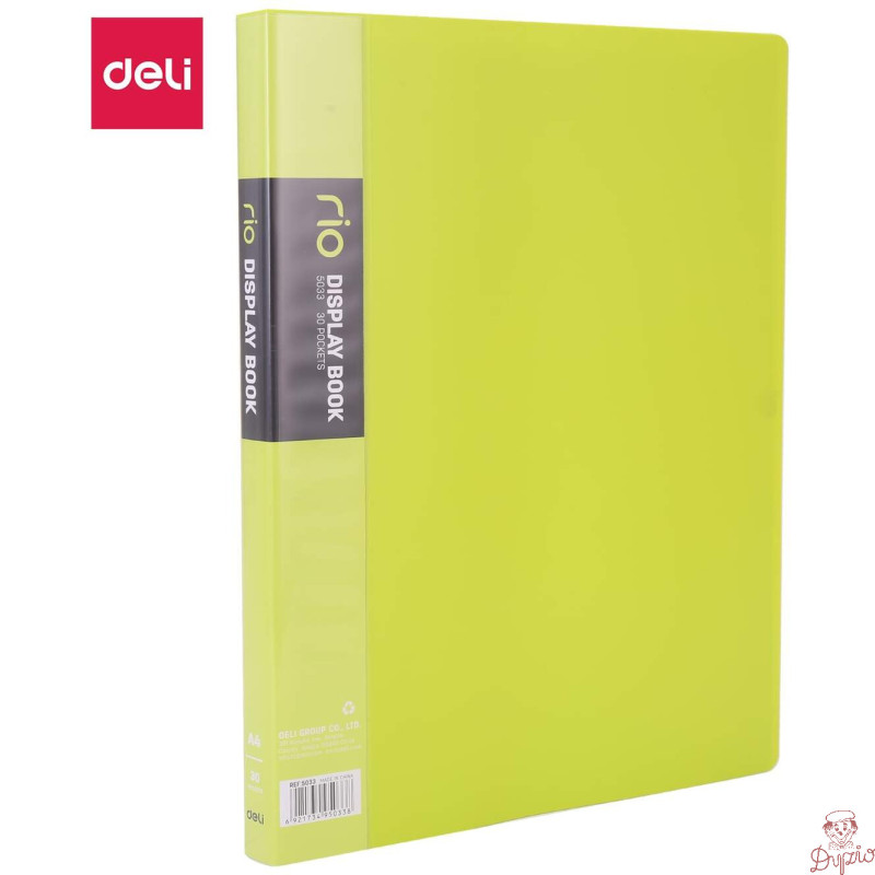 Album ofertowy A4 30 koszulek RIO zielony 5033 GREEN DELI