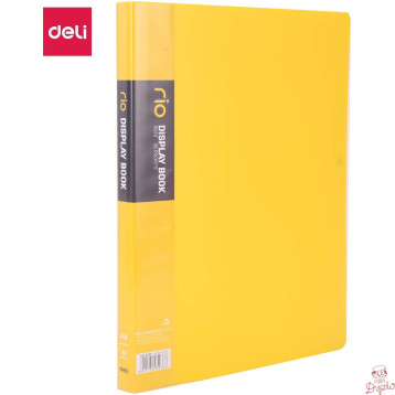 Album ofertowy A4 30 koszulek RIO żółty 5033 YELLOW DELI