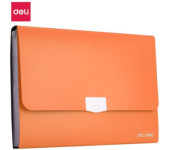 Teczka z rączką 7-przegródek RIO pomarańczowa 38125 ORANGE DELI