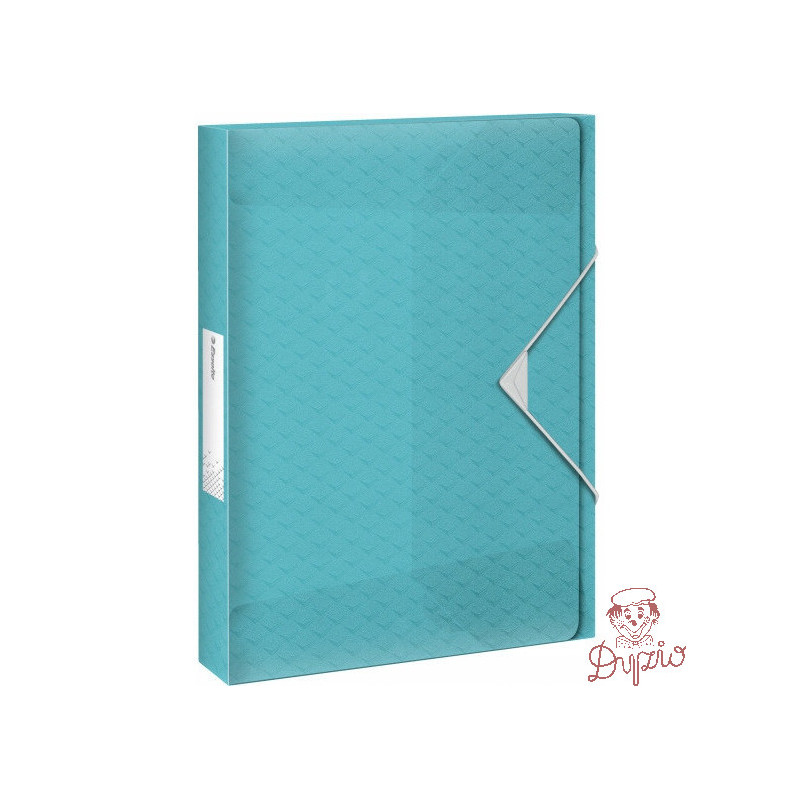 Teczka z gumką Esselte Colour`Breeze 25mm niebieski 626259