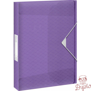 Teczka z gumką Esselte Colour`Breeze 40mm lawendowy 628452