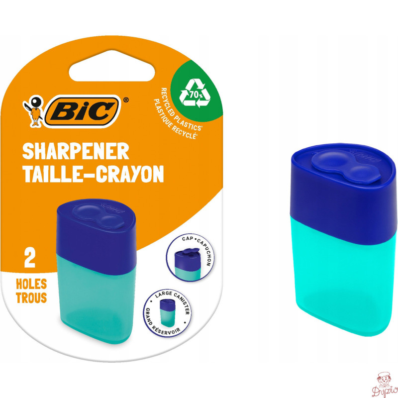 Temperówka ELLIPSE 2 otwory z pojemnikiem 303211 BIC