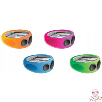 Temperówka podwójna mix KV402 TETIS
