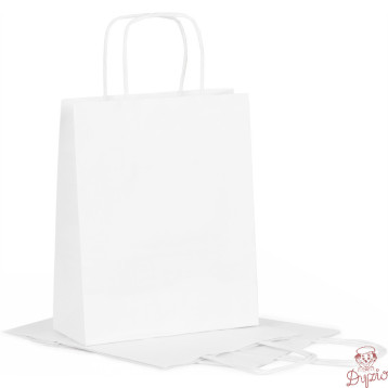 Torba ekologiczna ECOBAG 180x80x225mm biała