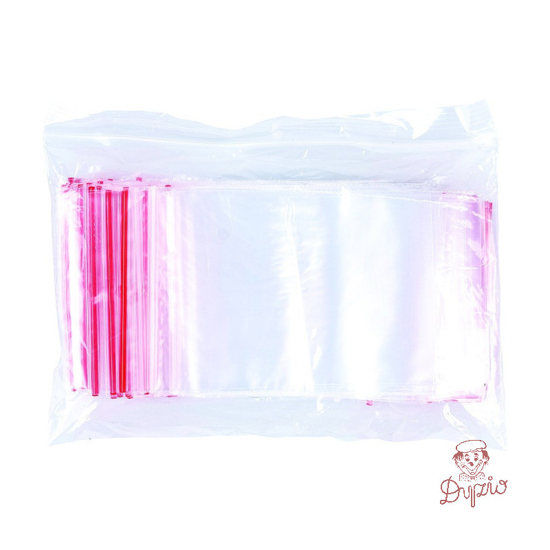 Torebki strunowe 70x100mm (100szt) LDPE, OFFICE PRODUCTS 15072015-90