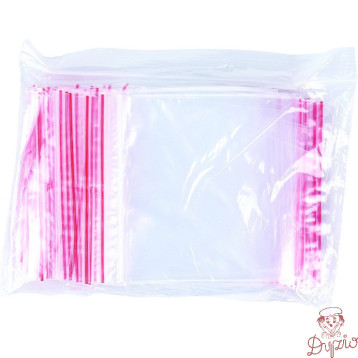 Torebki strunowe 100x100mm (100szt) LDPE, OFFICE PRODUCTS 15072815-90