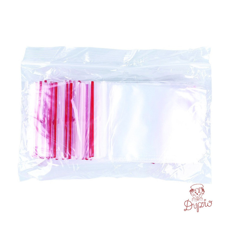 Torebki strunowe 60x80mm (100szt) LDPE, OFFICE PRODUCTS 15071815-90