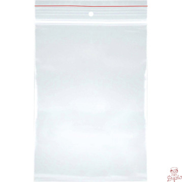 Torebki strunowe 80x120mm (100szt) LDPE, OFFICE PRODUCTS 15072215-90