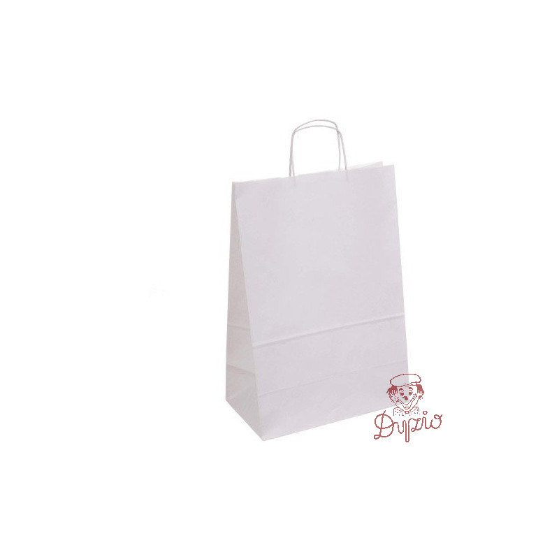 Torba ekologiczna ECOBAG 305x170x425mm biała 110101040000