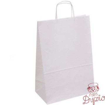 Torba ekologiczna ECOBAG 305x170x425mm biała 110101040000