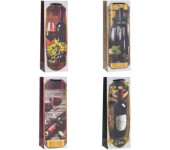 Torebka prezentowa 12x36x9cm Lux TBF-24019-BB ROZETTE