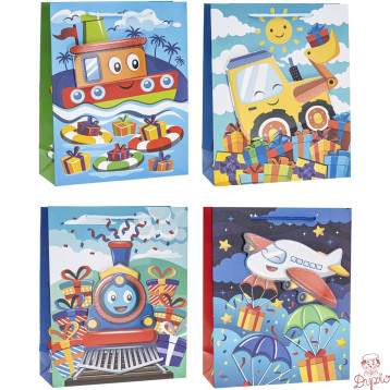Torebka prezentowa 26x32x10cm TD-23062-HS-A4 ROZETTE