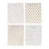 Torebka prezentowa 18x23x8cm Lux HS wz. Graficzne Y A5 ROZETTE