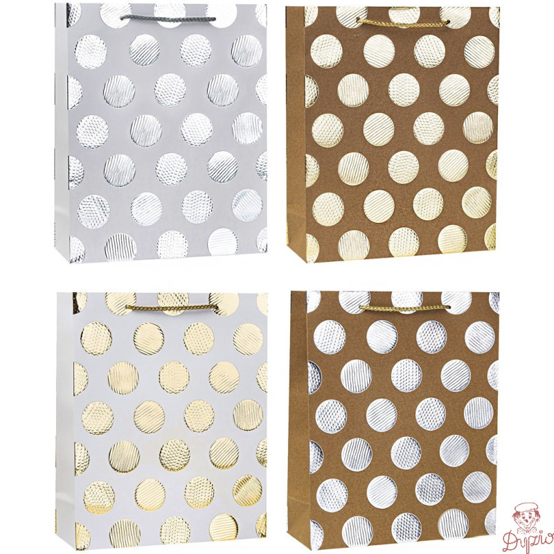 Torebka prezentowa 18x23x8cm TG-23066-HS-A5 ROZETTE