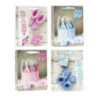 Torebka prezentowa 18x24x9cm Lux 210gsm Baby C A5 ROZETTE