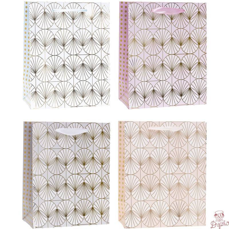 Torebka prezentowa 18x23x10cm TG-24037-HS-A5 ROZETTE