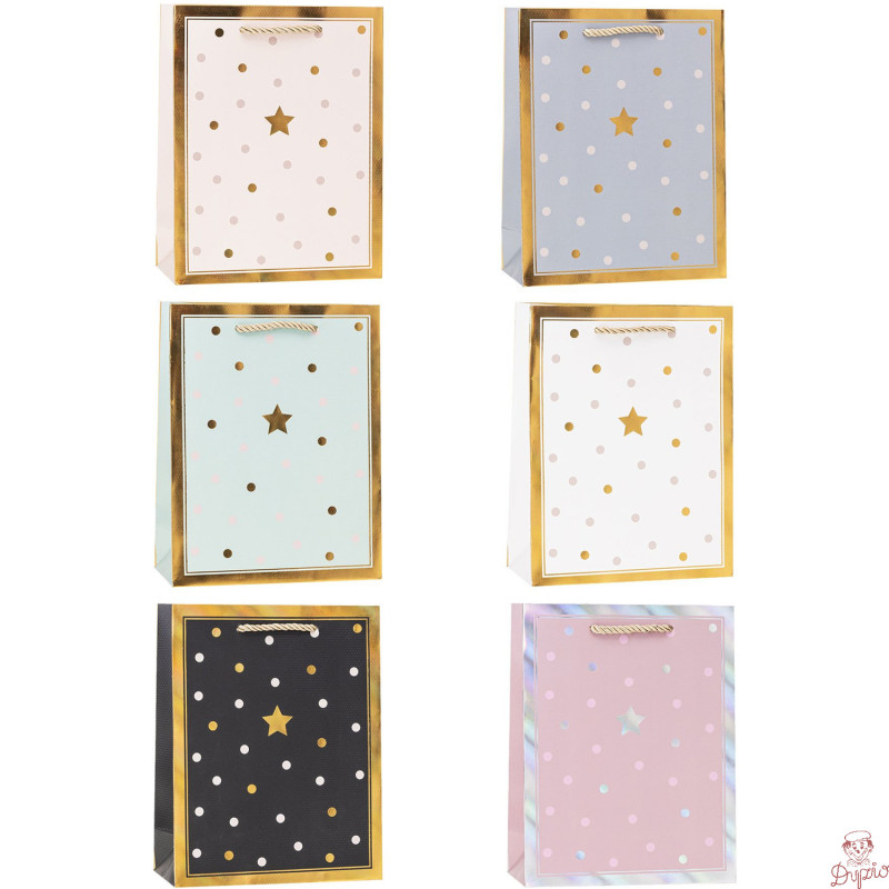 Torebka prezentowa 18x23x8cm TG-24164-HS-A5 ROZETTE