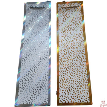Torebka prezentowa 11x38x11cm TBG-23072-HS-BB ROZETTE