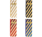 Torebka prezentowa 12x36x9cm na butelkę TBG-24200-BB-HS ROZETTE