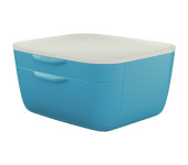 Pojemnik z szufladami Cosy, niebieski 53570061