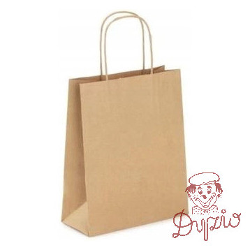 Torba ekologiczna ECOBAG 305x170x340mm biała 100g 10811040000