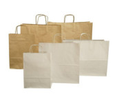 Torba ekologiczna ECOBAG 330x120x500mm brązowa