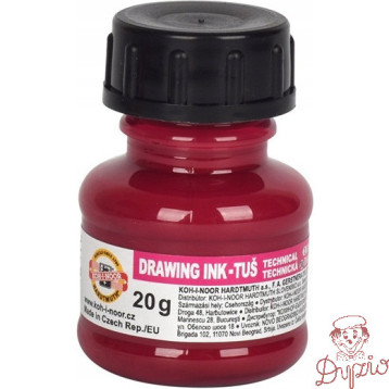 Tusz kreślarski 20g magenta 1417005 KOH-I-NOOR
