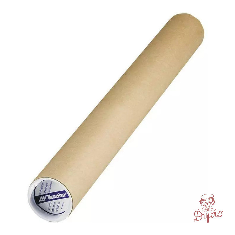 Tuba kartonowa długość 75cm średnica 15cm 50051 LENIAR