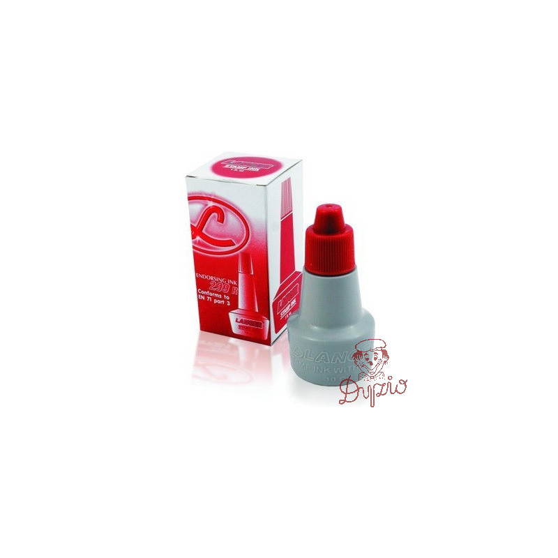 Tusz do pieczątek HORSE czerwony 30ml 140-1049