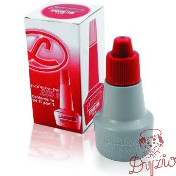 Tusz do pieczątek HORSE czerwony 30ml 140-1049