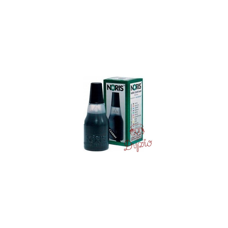 Tusz NORIS 110S 25ml czarny wodny do znakowania papieru NO110SCA/10