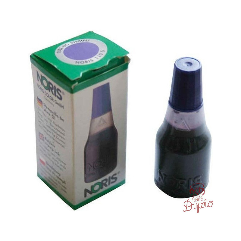 Tusz NORIS 110S 25ml fioletowy wodny do znakowania papieru NO110SFI/10