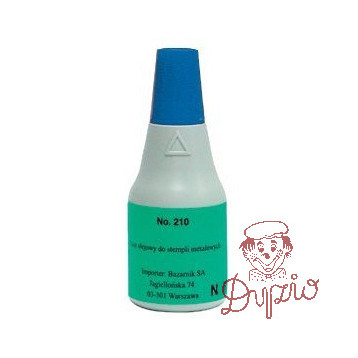 Tusz NORIS 210 metal czarny 25ml do stempli metalowych NO210CA