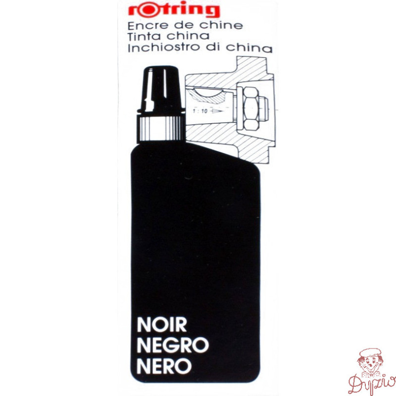 Tusz czarny ROTRING RG591017 23ml. S0194660