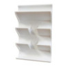 Uchwyt magnetyczny na markery MEMOBE biały na 4 markery 7,5x10,5x2cm MU001
