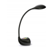 Lampka biurkowa led PLATINET NIGHT LAMP COMPACT SIZE czarna 6W (44347)