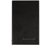 Wizytownik Etui na 200 wizytówek Premium czarny WI-21-01 BIURFOL