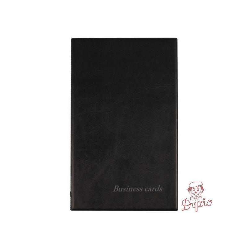 Wizytownik Etui na 200 wizytówek Premium czarny WI-21-01 BIURFOL