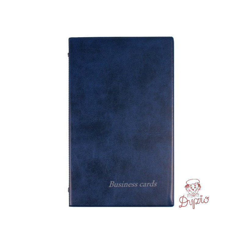 Wizytownik Etui na 200 wizytówek Premium granat WI-21-02 BIURFOL