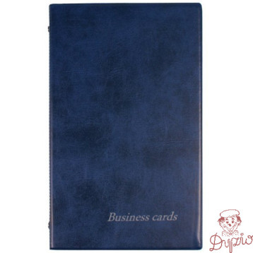 Wizytownik Etui na 200 wizytówek Premium granat WI-21-02 BIURFOL