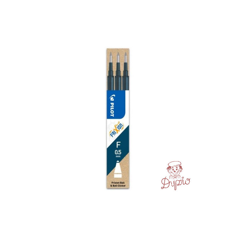 Wkład FRIXION CLIKER 0,5mm granatowy (3szt) PIBLS-FR5-BB-S3-E PILOT