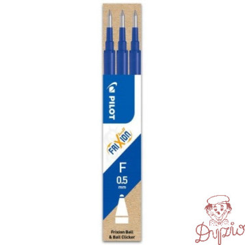 Wkład FRIXION CLIKER 0,5mm niebieski (3szt) PIBLS-FR5-L-S3-E PILOT