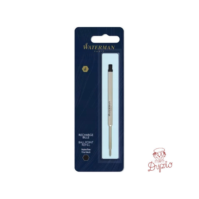 Wkład do długopisu WATERMAN czarny F S1964017