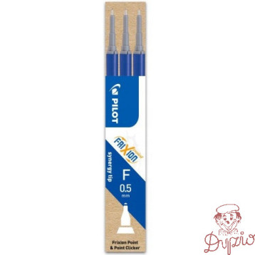 Wkład FRIXION POINT 0,5mm niebieski (3szt) BLS-FRP5-L-S3 PILOT