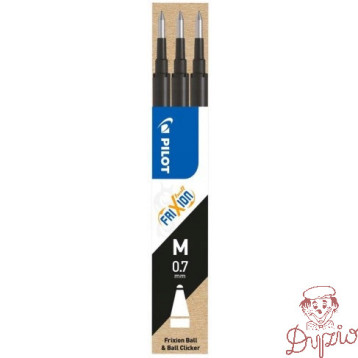 Wkład FRIXION 0,7mm czarny (3szt) BLS-FR7-B-S3 PILOT