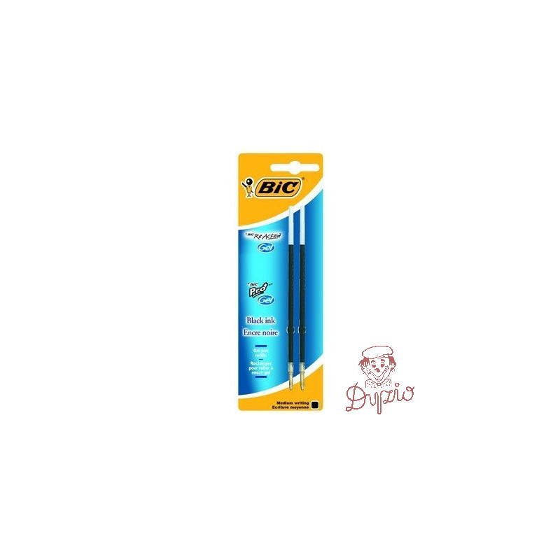 Wkłady żelowy GEL-OCITY niebieski (2szt.) blister 862229 BIC