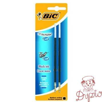 Wkłady żelowy GEL-OCITY niebieski (2szt.) blister 862229 BIC